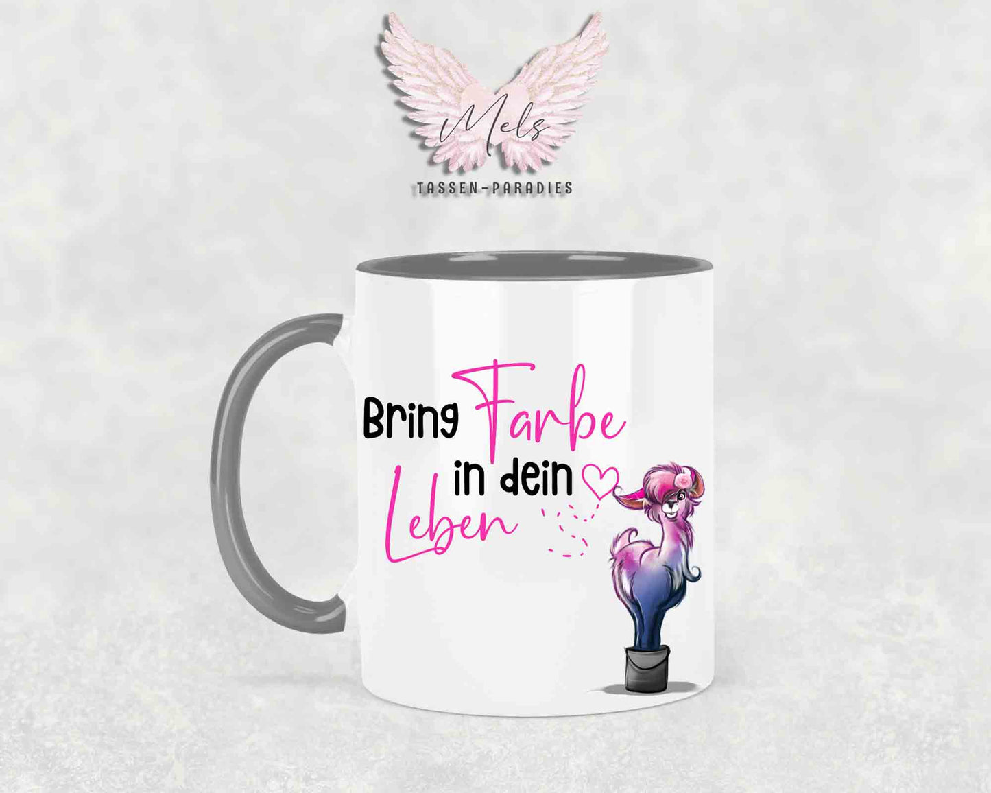 Bring Farbe... - mit Bild - Personalisierte Tassen mit und ohne Name