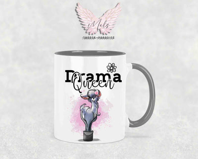 Drama Queen - mit Bild - Personalisierte Tassen mit und ohne Name