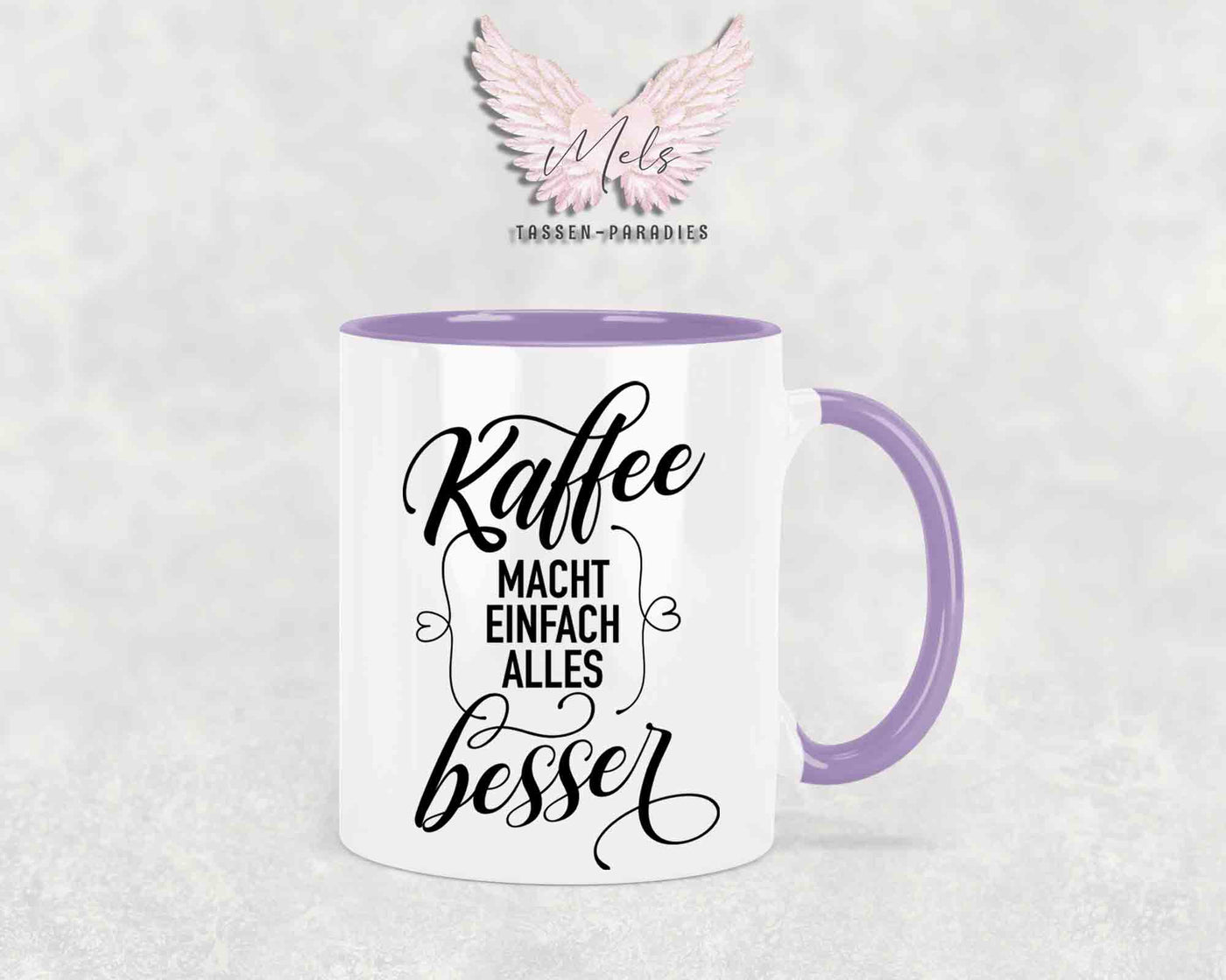 Kaffee macht einfach... - mit Bild - Personalisierte Tassen mit und ohne Name