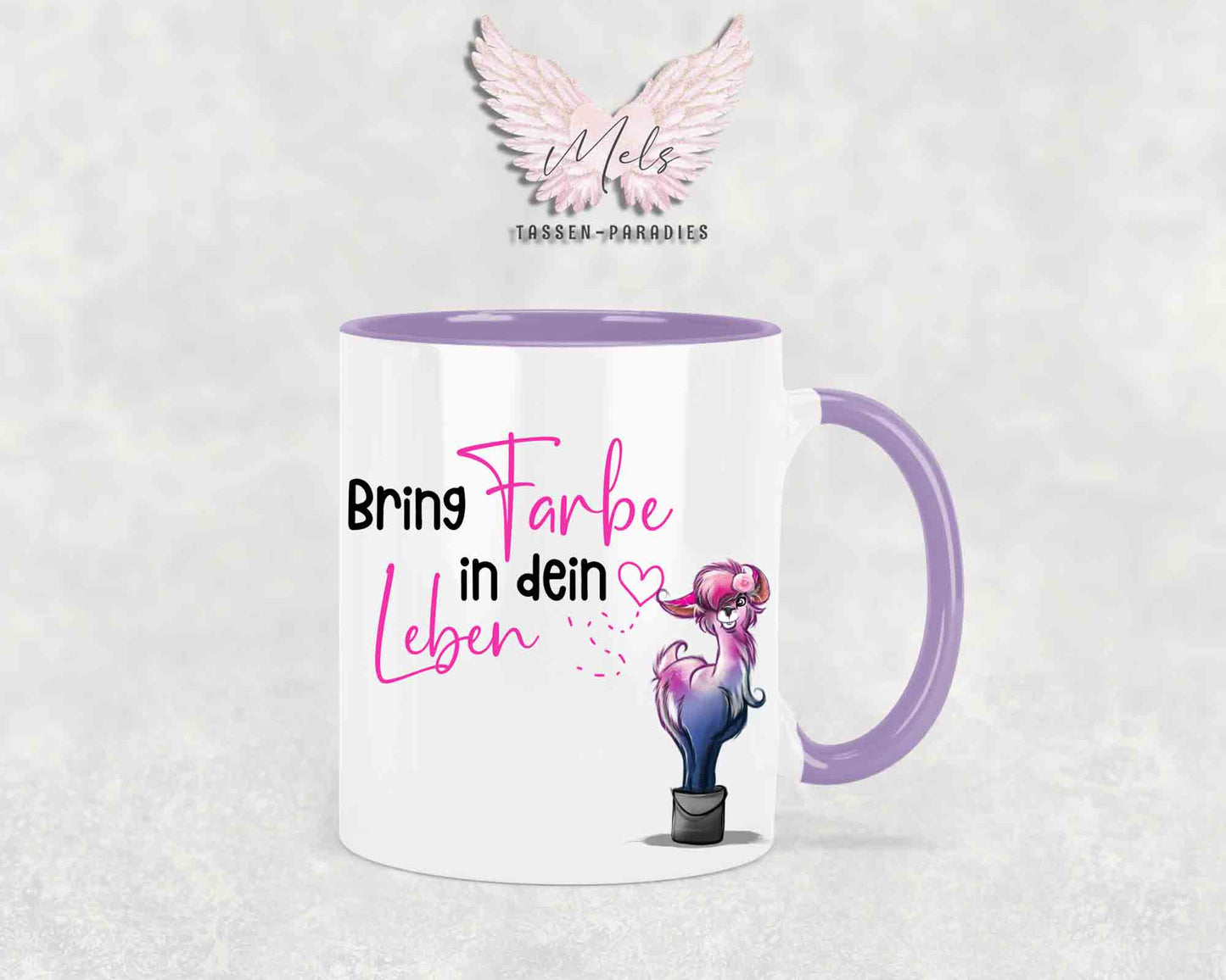 Bring Farbe... - mit Bild - Personalisierte Tassen mit und ohne Name