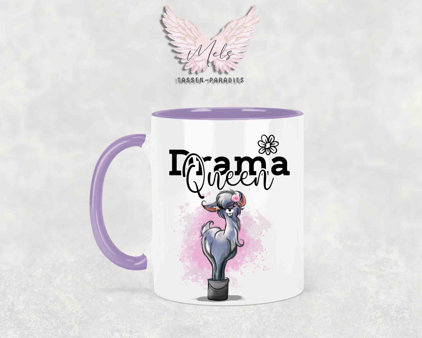 Drama Queen - mit Bild - Personalisierte Tassen mit und ohne Name