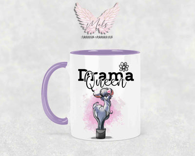 Drama Queen - mit Bild - Personalisierte Tassen mit und ohne Name