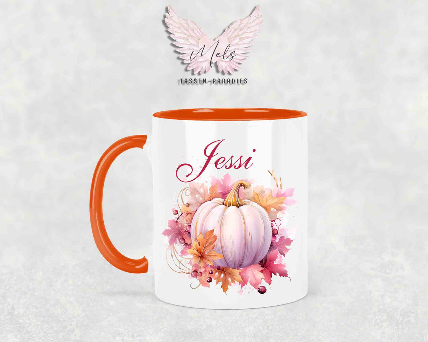 Herbst 3 - mit Bild - Personalisierte Tassen mit und ohne Name