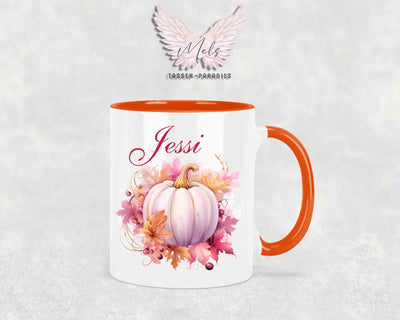 Herbst 3 - mit Bild - Personalisierte Tassen mit und ohne Name
