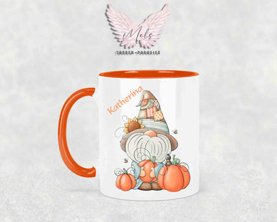 Herbst 11 - mit Bild - Personalisierte Tassen mit und ohne Name