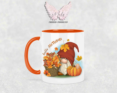 Herbst 9 - mit Bild - Personalisierte Tassen mit und ohne Name