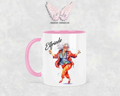 Kaffee redet nicht... - mit Bild - Personalisierte Tassen mit und ohne Name