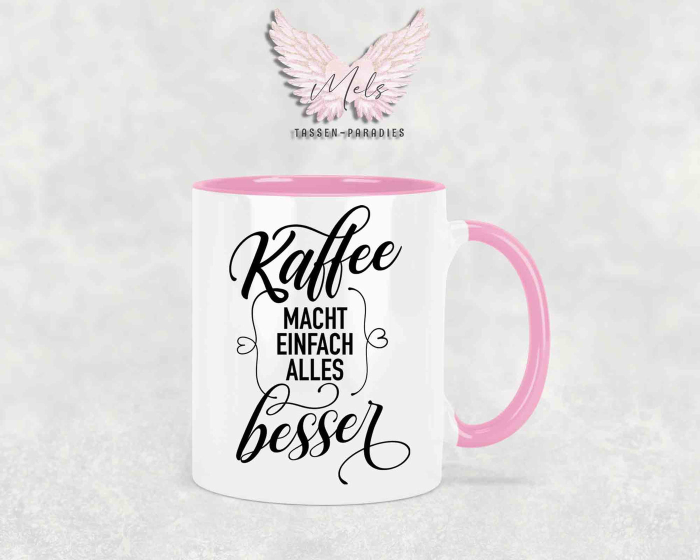 Kaffee macht einfach... - mit Bild - Personalisierte Tassen mit und ohne Name