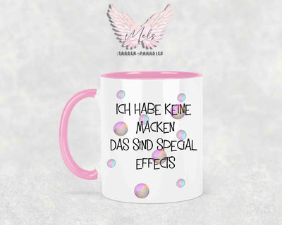 Ich habe keine Macken... - mit Bild - Personalisierte Tassen mit und ohne Name