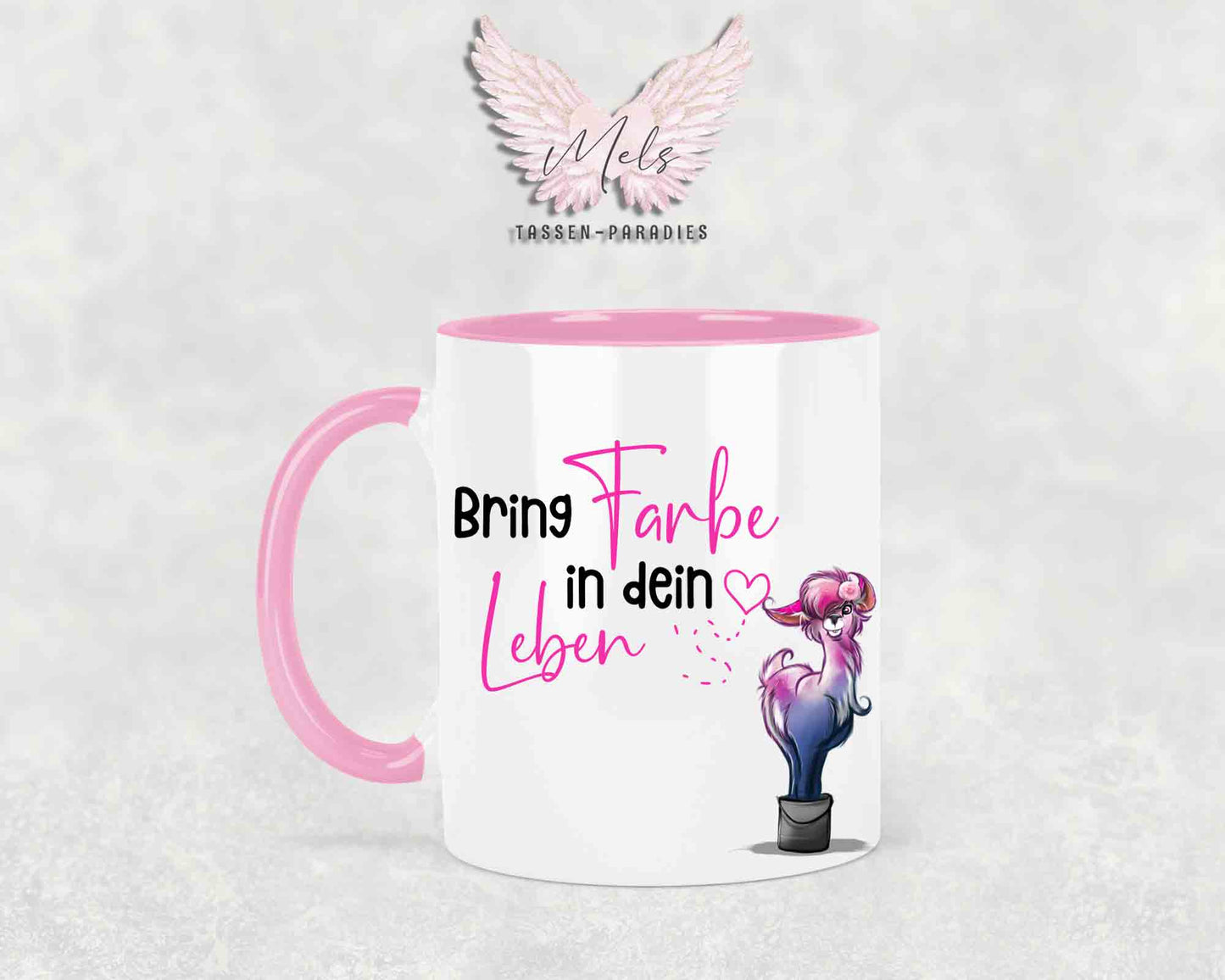 Bring Farbe... - mit Bild - Personalisierte Tassen mit und ohne Name