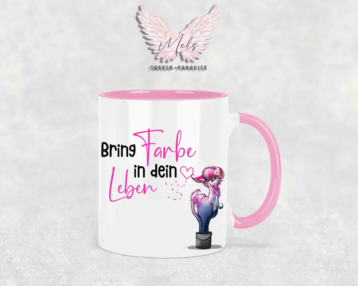 Bring Farbe... - mit Bild - Personalisierte Tassen mit und ohne Name