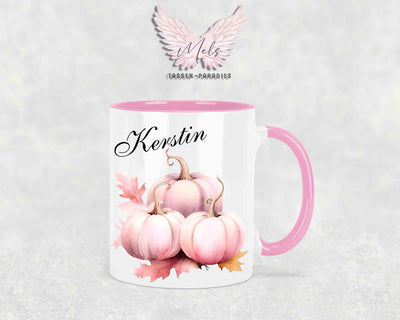 Herbst 2 - mit Bild - Personalisierte Tassen mit und ohne Name