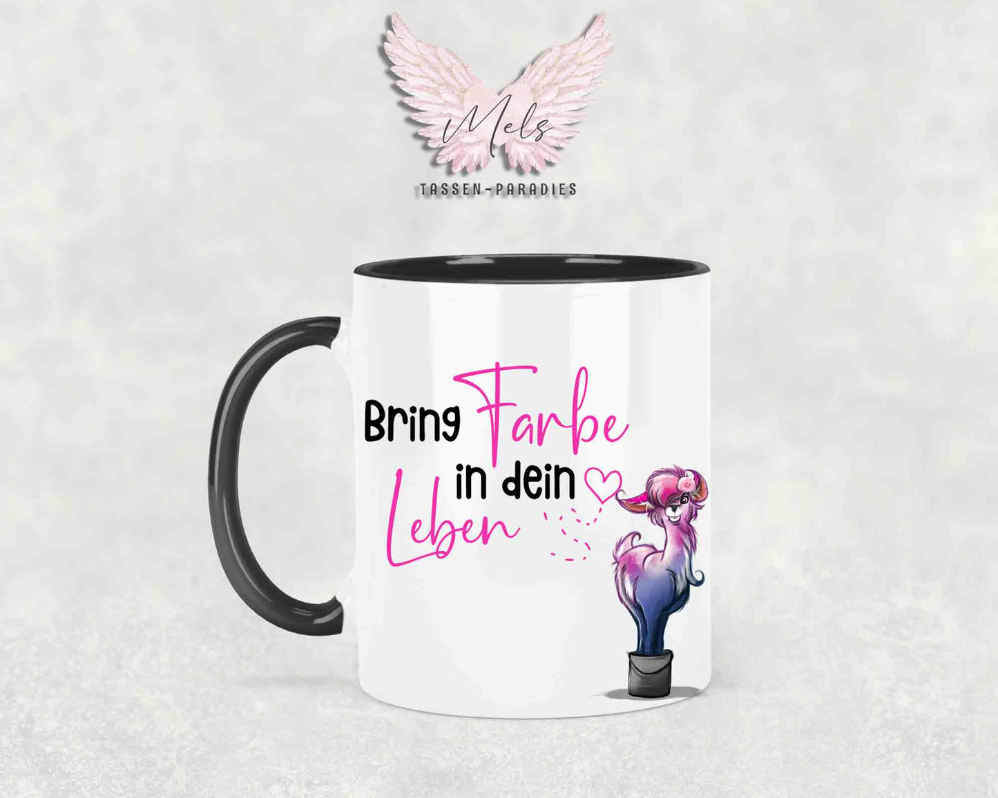 Bring Farbe... - mit Bild - Personalisierte Tassen mit und ohne Name