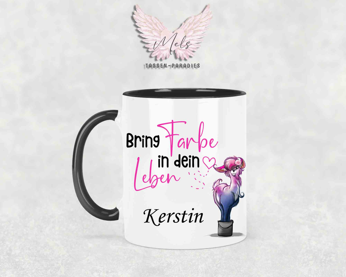 Bring Farbe... - mit Bild - Personalisierte Tassen mit und ohne Name