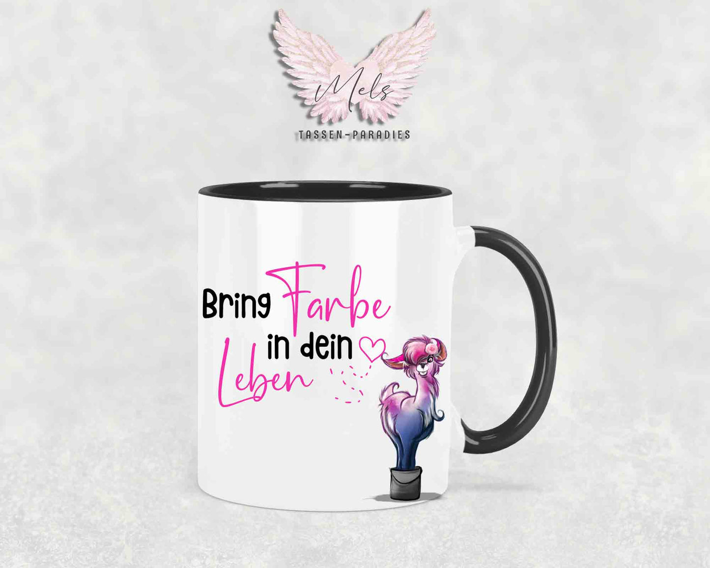 Bring Farbe... - mit Bild - Personalisierte Tassen mit und ohne Name