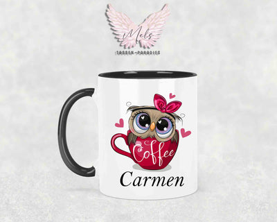 Kaffee ist quasi Liebe in Tassen - mit Bild - Personalisierte Tassen mit und ohne Name