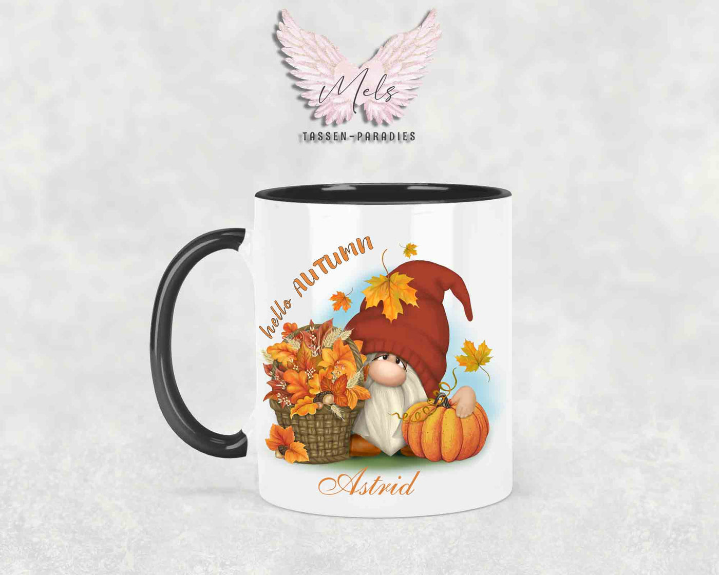 Herbst 9 - mit Bild - Personalisierte Tassen mit und ohne Name