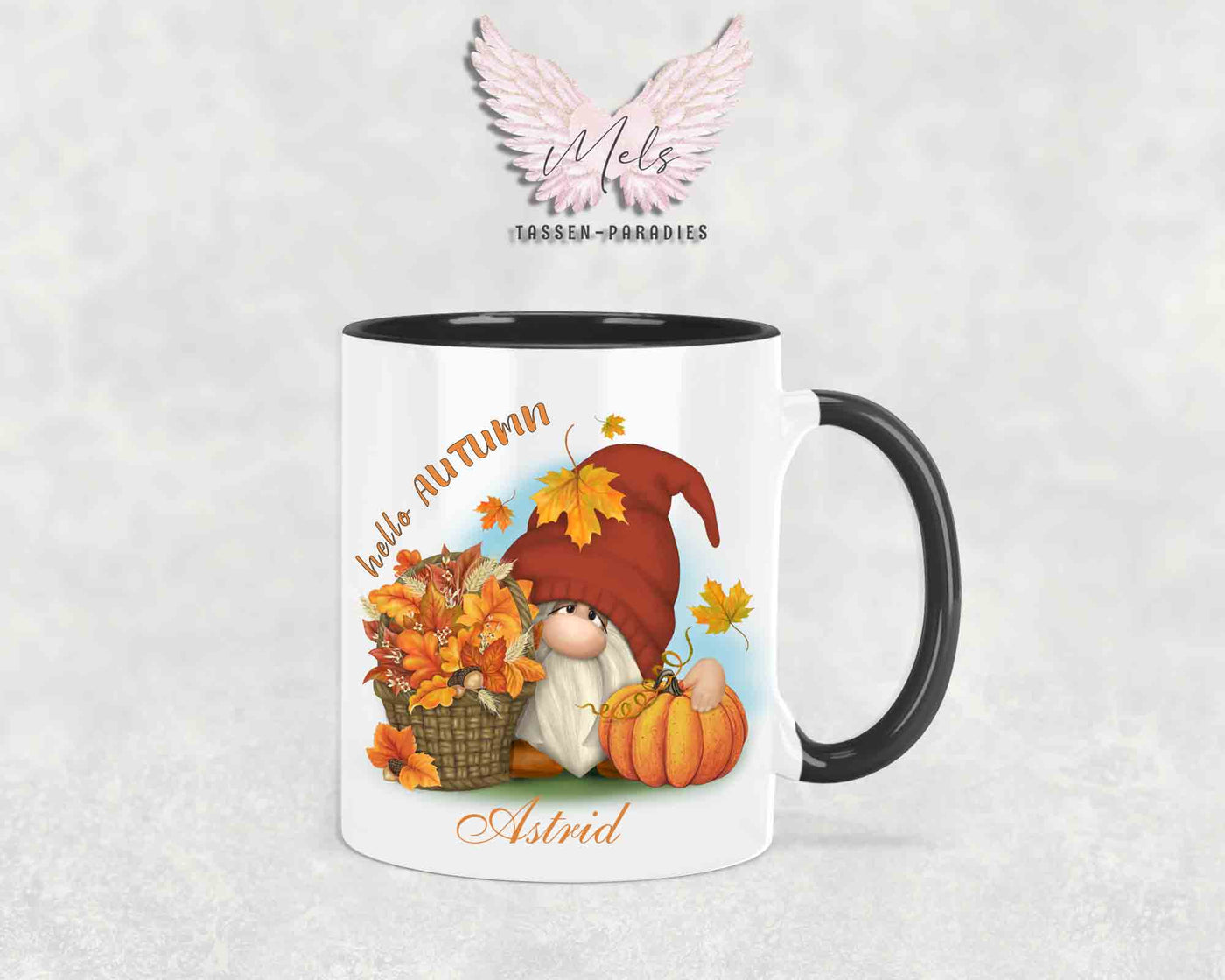 Herbst 9 - mit Bild - Personalisierte Tassen mit und ohne Name