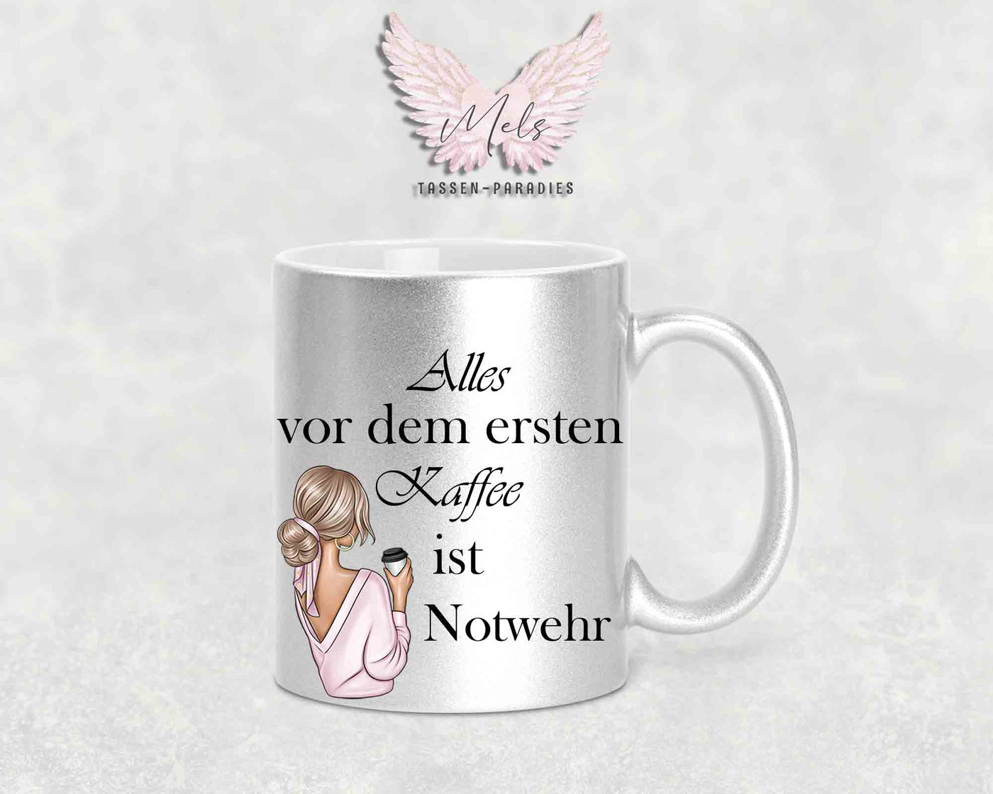 Alles vor dem ersten Kaffee... - mit Bild - Personalisierte Tassen mit und ohne Name
