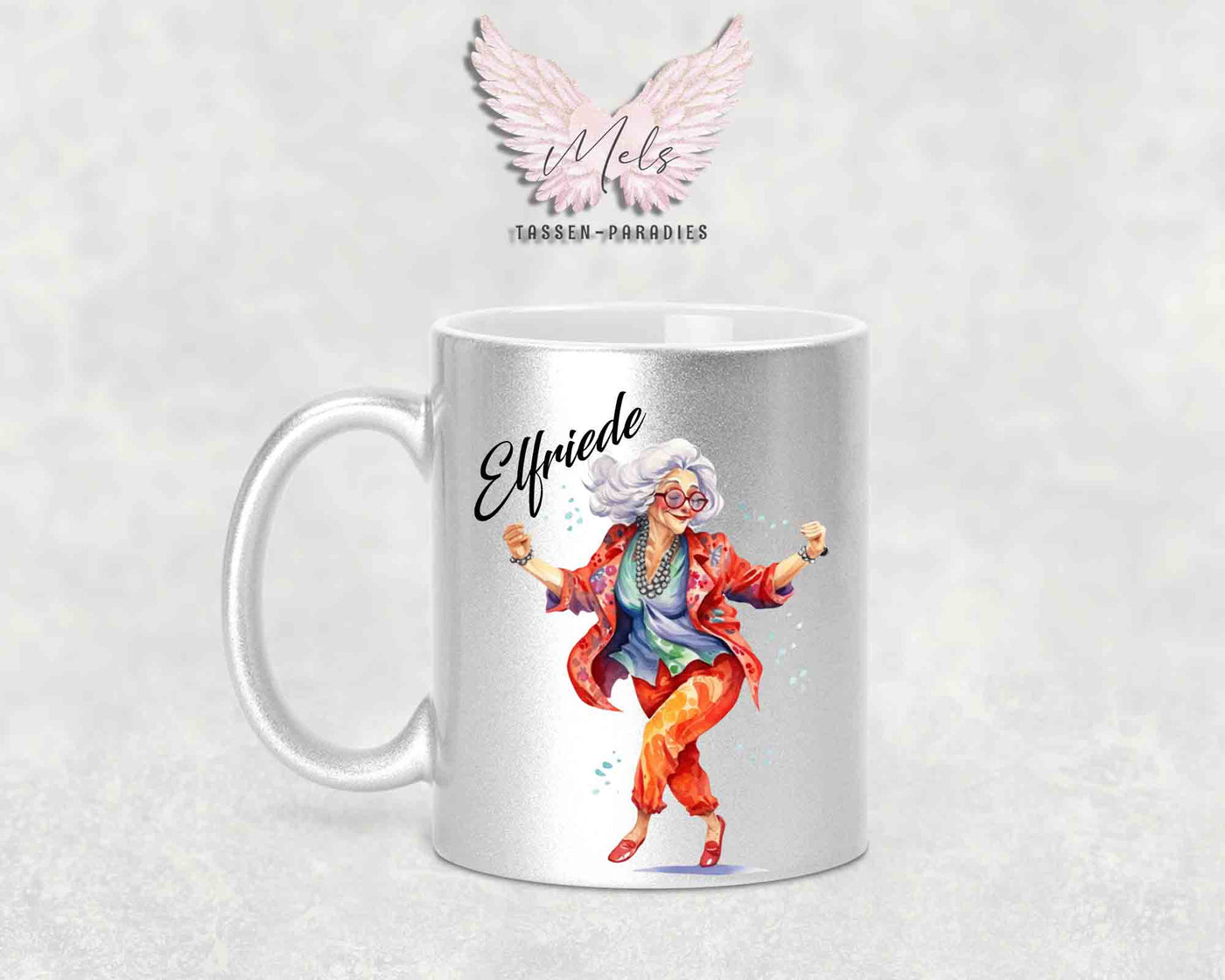 Kaffee redet nicht... - mit Bild - Personalisierte Tassen mit und ohne Name