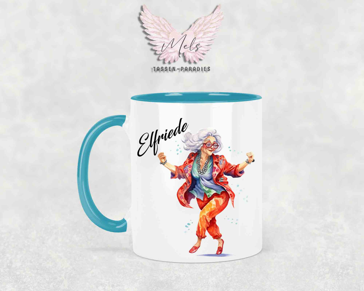 Kaffee redet nicht... - mit Bild - Personalisierte Tassen mit und ohne Name