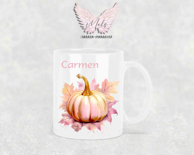 Herbst 1 - mit Bild - Personalisierte Tassen mit und ohne Name