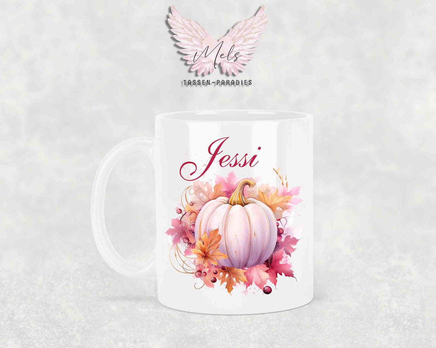 Herbst 3 - mit Bild - Personalisierte Tassen mit und ohne Name