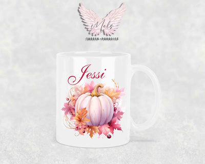 Herbst 3 - mit Bild - Personalisierte Tassen mit und ohne Name