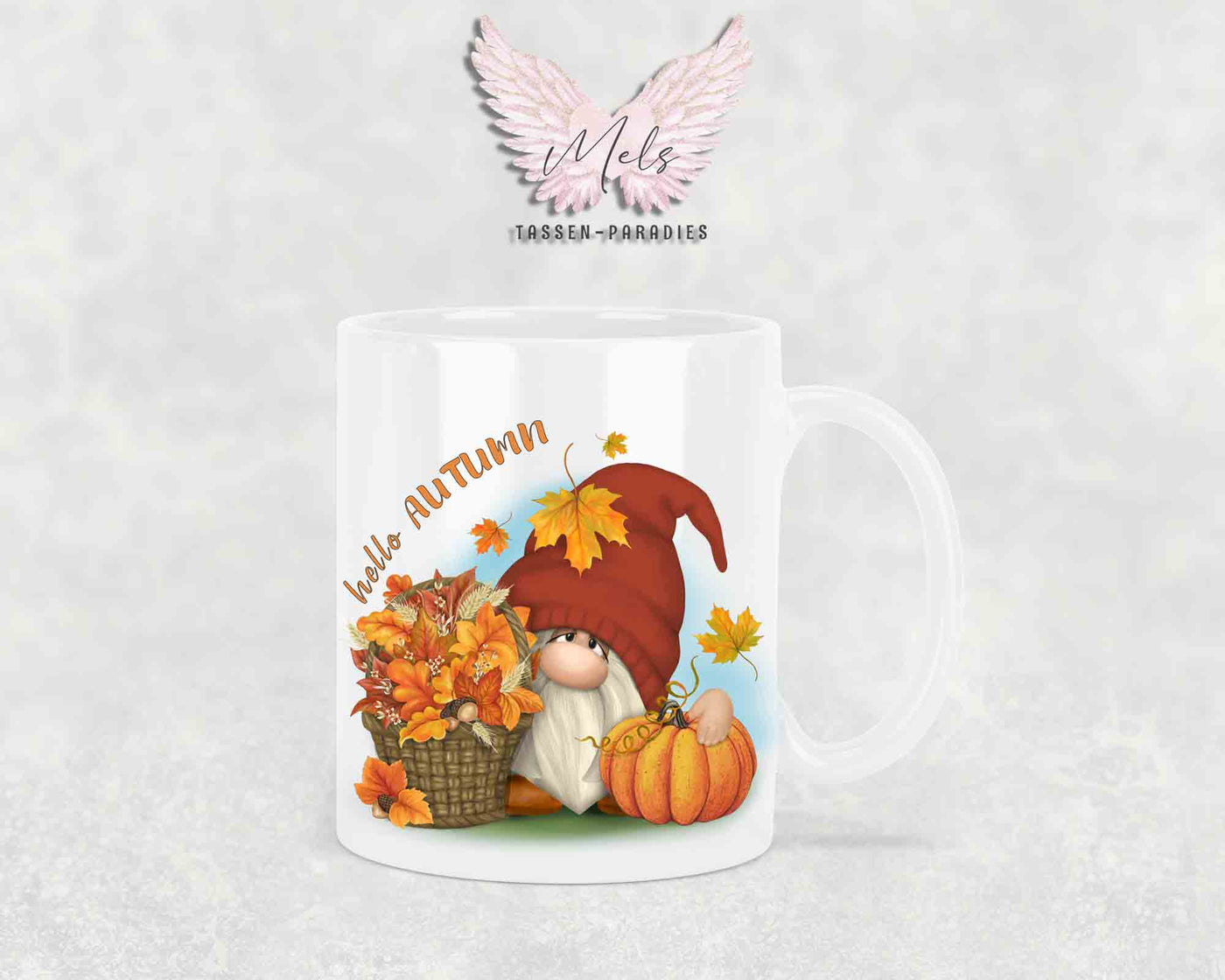 Herbst 9 - mit Bild - Personalisierte Tassen mit und ohne Name