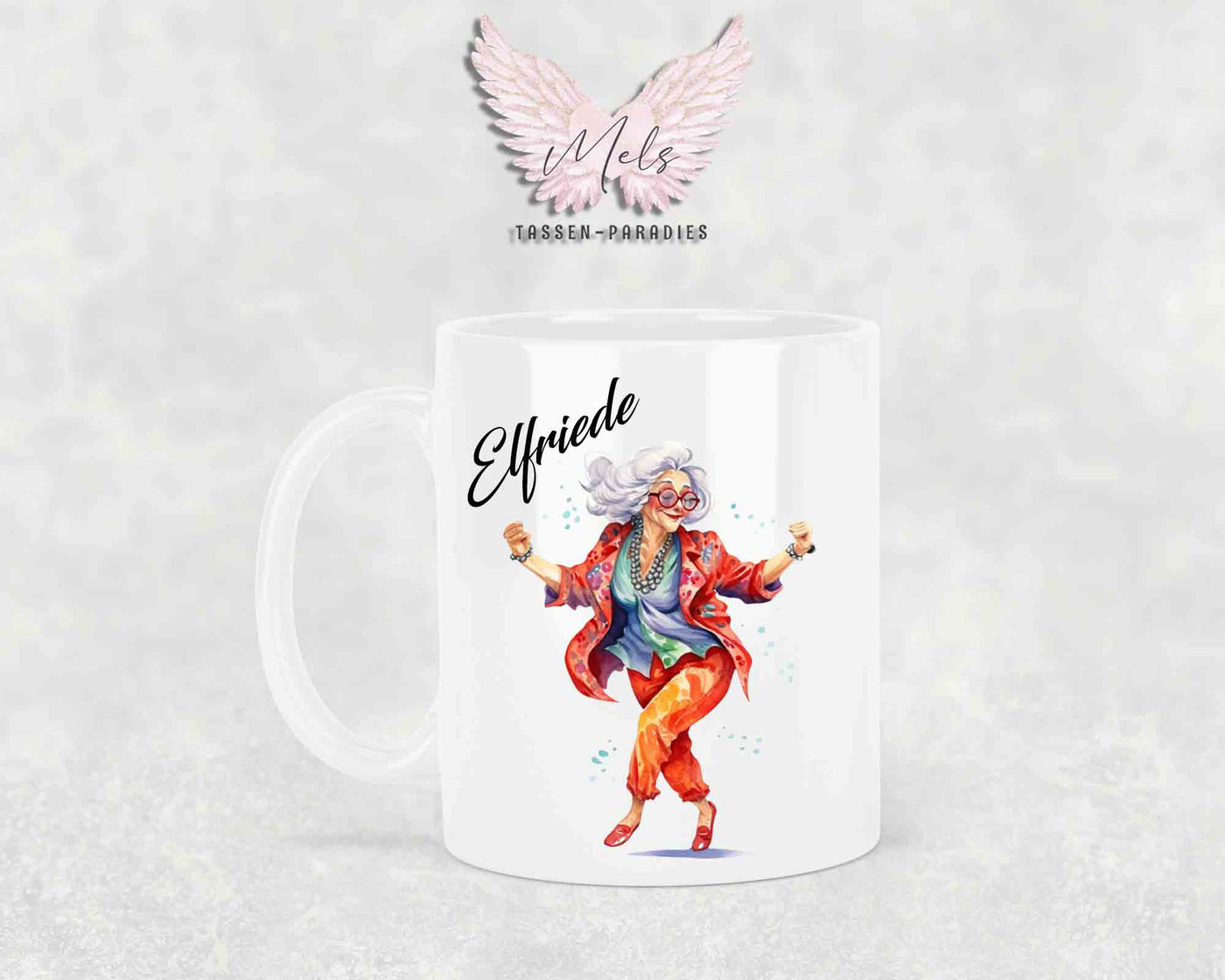 Kaffee redet nicht... - mit Bild - Personalisierte Tassen mit und ohne Name