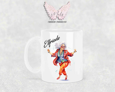 Kaffee redet nicht... - mit Bild - Personalisierte Tassen mit und ohne Name