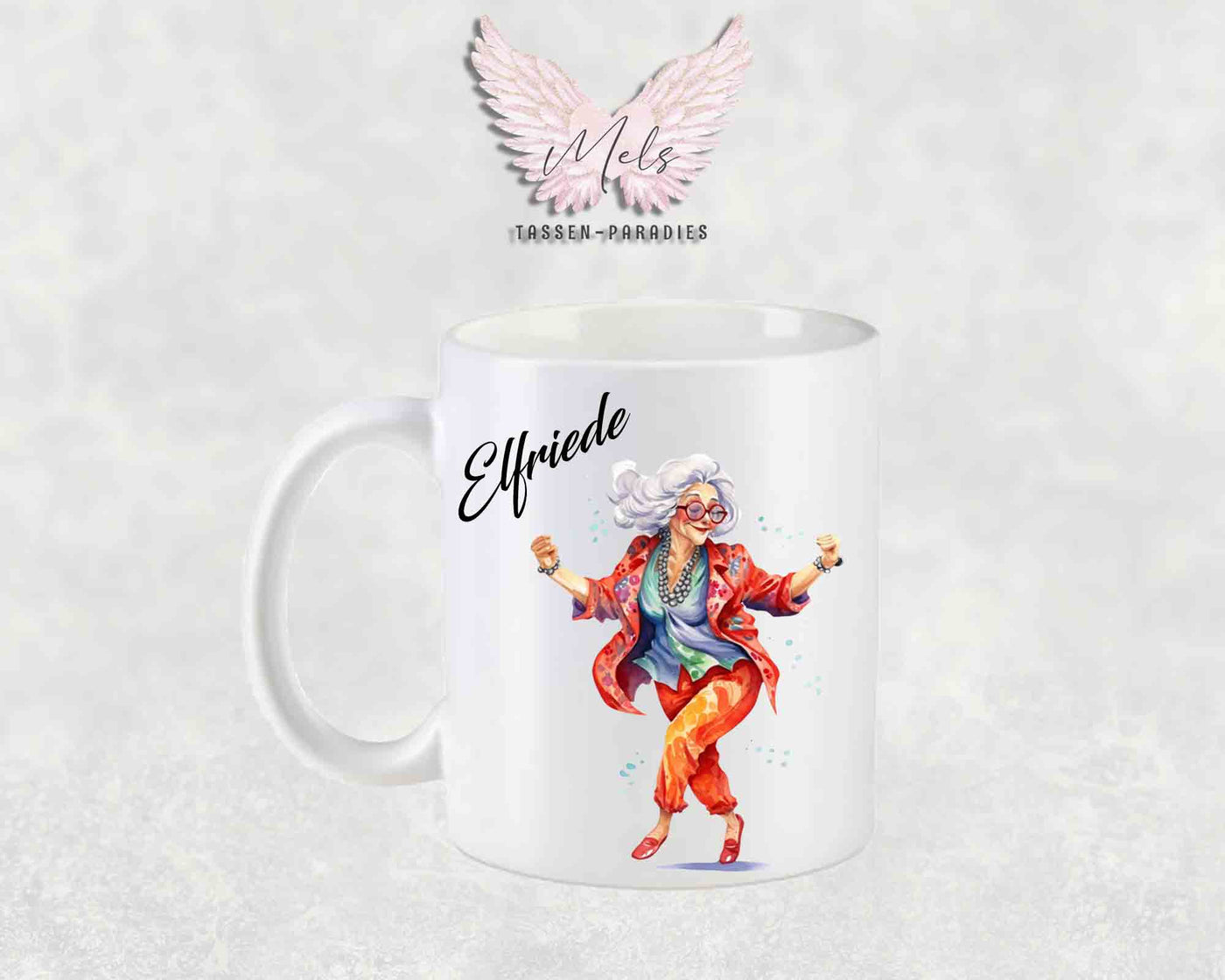 Kaffee redet nicht... - mit Bild - Personalisierte Tassen mit und ohne Name