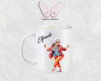 Kaffee redet nicht... - mit Bild - Personalisierte Tassen mit und ohne Name