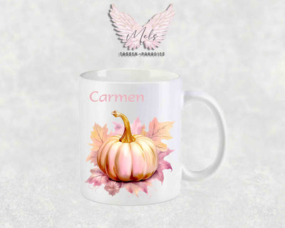 Herbst 1 - mit Bild - Personalisierte Tassen mit und ohne Name