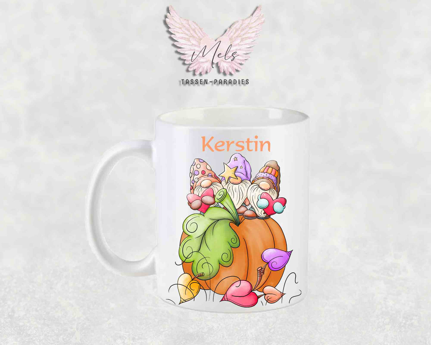 Herbst 12 - mit Bild - Personalisierte Tassen mit und ohne Name