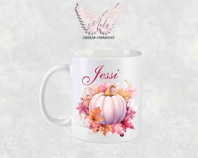 Herbst 3 - mit Bild - Personalisierte Tassen mit und ohne Name