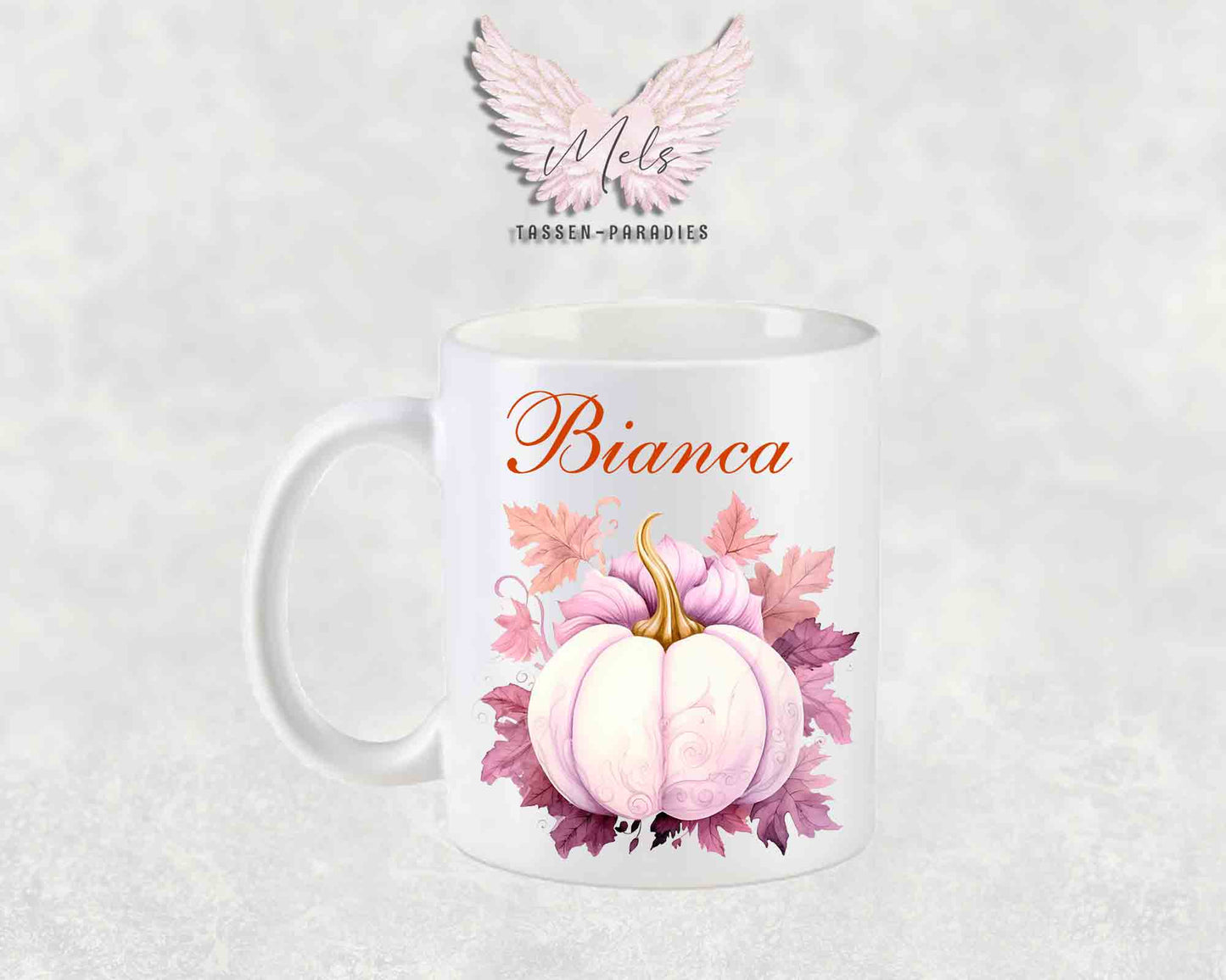 Herbst 4 - mit Bild - Personalisierte Tassen mit und ohne Name