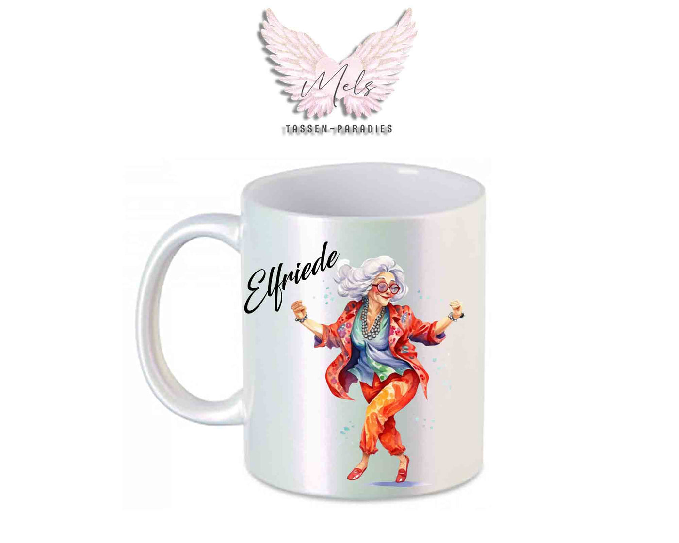 Kaffee redet nicht... - mit Bild - Personalisierte Tassen mit und ohne Name