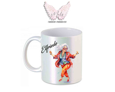 Kaffee redet nicht... - mit Bild - Personalisierte Tassen mit und ohne Name