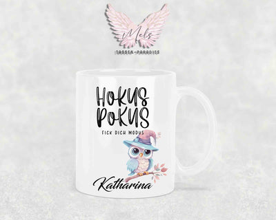 Hokus Pokus - mit Bild - Personalisierte Tassen mit und ohne Name