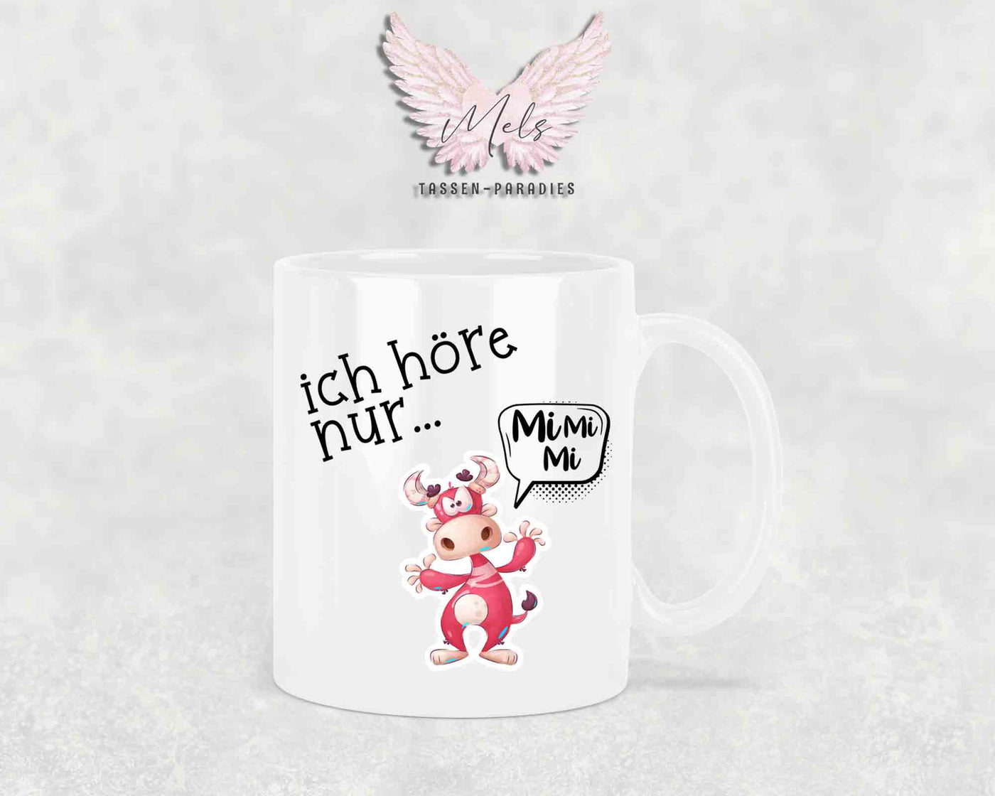 Ich höre nur... - mit Bild - Personalisierte Tassen mit und ohne Name