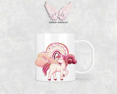 Personalisierte Kinder Tasse Pferde 1 - mit und ohne Name
