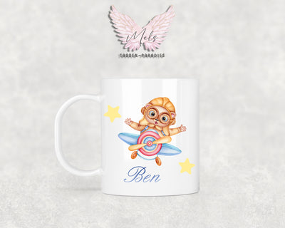 Personalisierte Kinder Tasse Bärchen 2 - mit und ohne Name