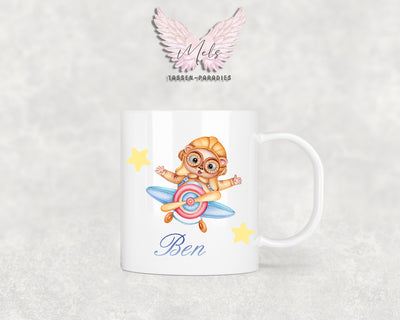 Personalisierte Kinder Tasse Bärchen 2 - mit und ohne Name