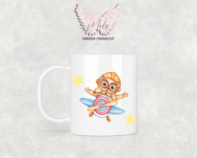 Personalisierte Kinder Tasse Bärchen 2 - mit und ohne Name