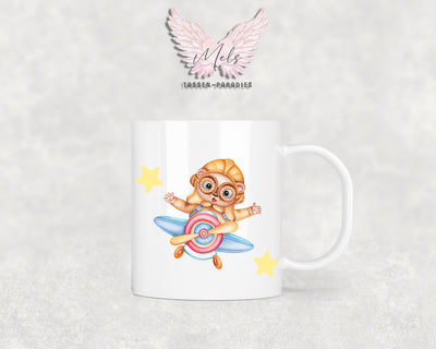 Personalisierte Kinder Tasse Bärchen 2 - mit und ohne Name