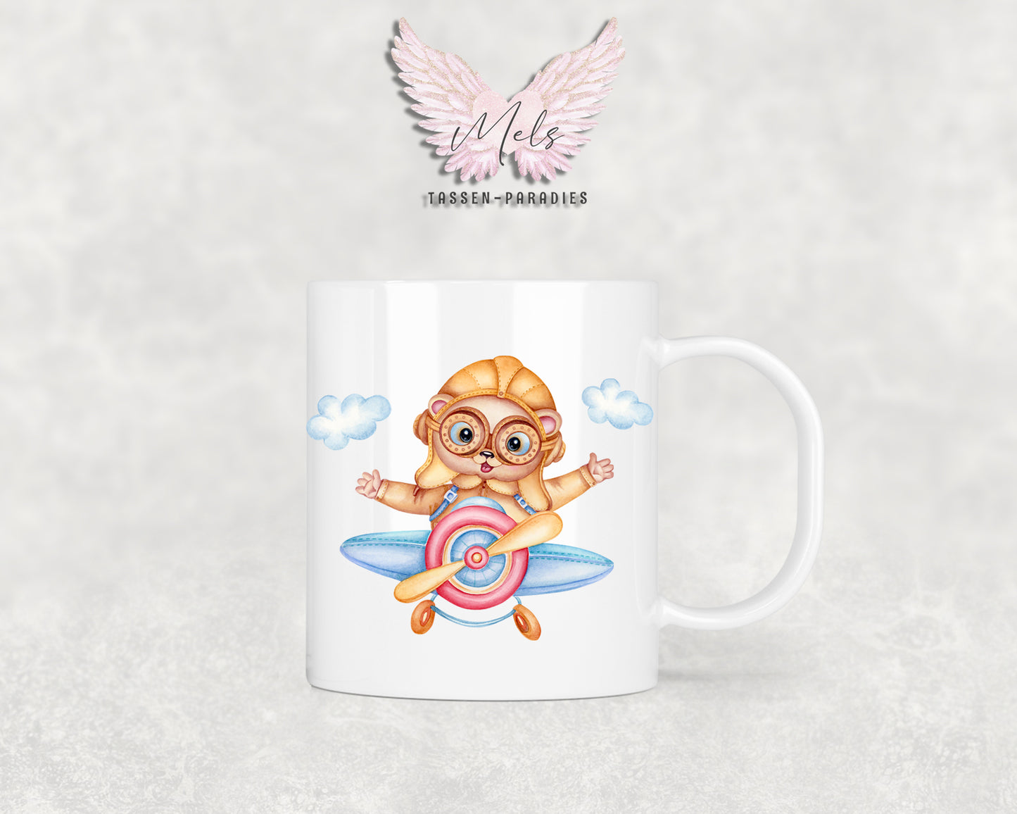 Personalisierte Kinder Tasse Bärchen 3 - mit und ohne Name