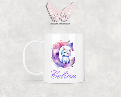 Name A bis Z - Personalisierte Kunststoff-Tasse 320ml