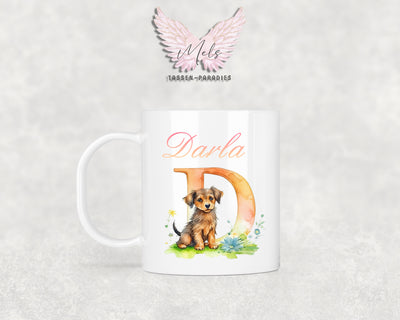 Name A bis Z - Personalisierte Kunststoff-Tasse 320ml