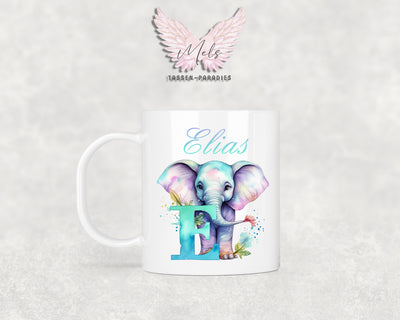 Name A bis Z - Personalisierte Kunststoff-Tasse 320ml